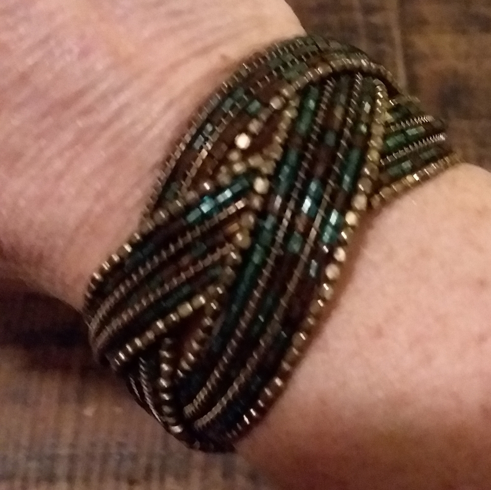 Beaded Cuff Bracelet